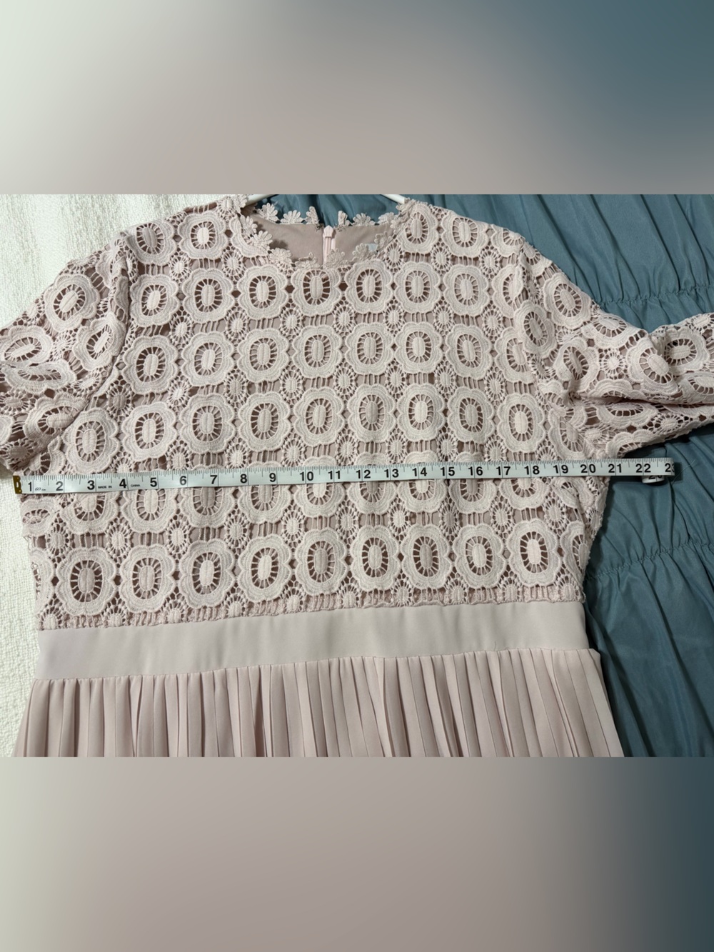 XL Dainty Jewells Dress in Blush Pink - Picture 6 of 7